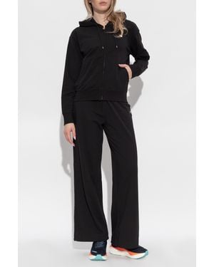 EA7 Tracksuit Set: Sweatshirt And Pants From The 'Sustainability' Collection - Black