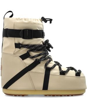 Moncler X Moon Boot Snow Boots - Natural