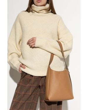 Tory Burch Shoulder Bag `romy Small`, - Natural