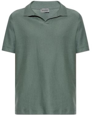 Hanro Polo 'Travelwear' - Green