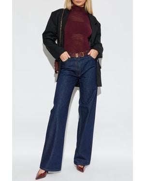 Versace Straight Leg Jeans - Blue