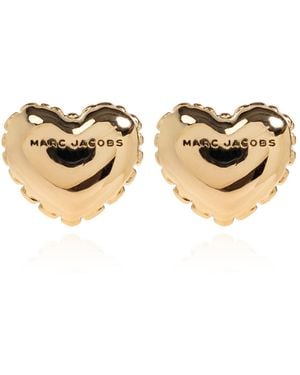 Marc Jacobs Brass Earrings - Metallic