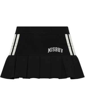 MISBHV Skirt With Logo - Black