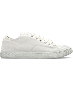 Acne Studios Vintage Canvas Low-Top Trainers - White