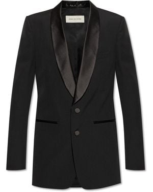 Dries Van Noten Wool Blazer - Black