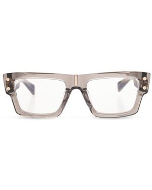 Balmain 'Majestic' Prescription Glasses - Grey