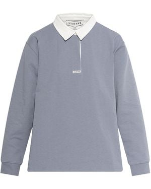 Munthe Polo 'Bcent' - Grey