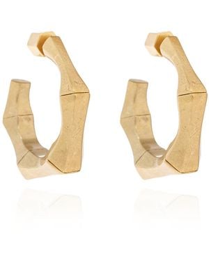 AllSaints Brass Earrings - Metallic
