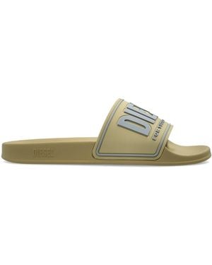 DIESEL Rubber Flip-Flops "Sa-Mayemi" - Green