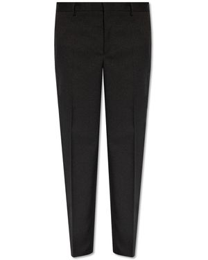 Jil Sander Pleat-Front Trousers - Black