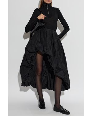 Jil Sander Asymmetrical Skirt - Black