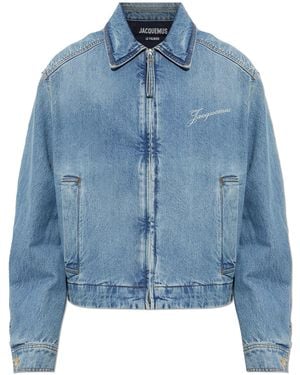 Jacquemus Denim Jacket 'Veste' - Blue