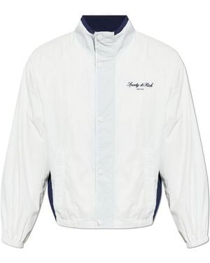 Sporty & Rich Jacket From The "Marine" Collection - White