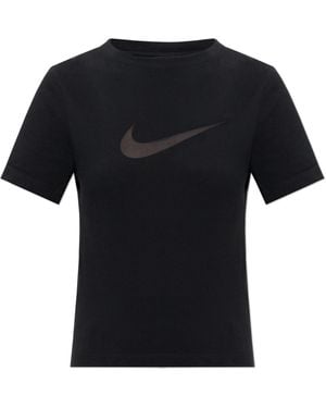 Nike T-Shirt With Logo - Black
