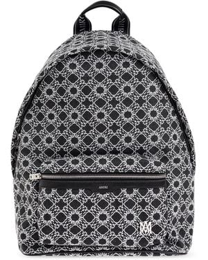 Amiri Monogram Backpack - Grey