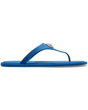 Versace Flip-Flops With Logo - Blue
