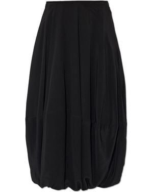 Lemaire Silk Skirt - Black