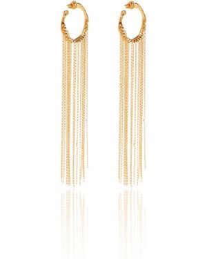 forte_forte Long Earrings - White