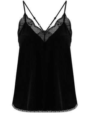 Zadig & Voltaire Top "Christy" - Black