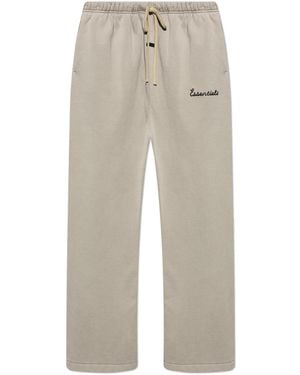 Fear Of God Straight-Leg Joggers - White