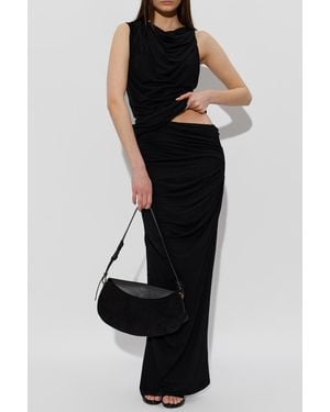 Entire studios Draped Top - Black