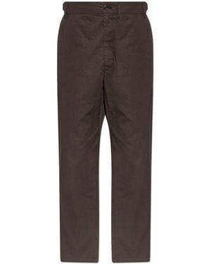 Lemaire Loose-Fit Trousers - Brown