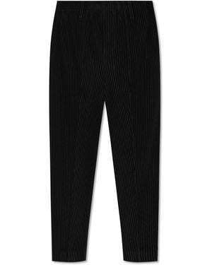 Homme Plissé Issey Miyake Pleated Sweatshirt - Black