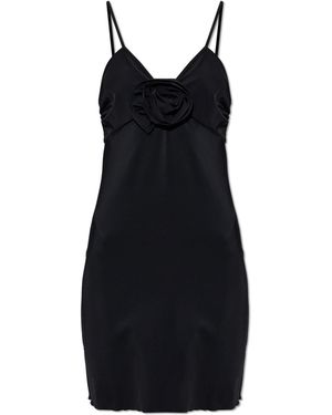 Moschino Beach Dress With Straps - Black