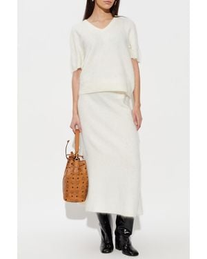 Lisa Yang Skirt "Asta" - White