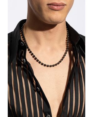 DSquared² Brass Badge - Black