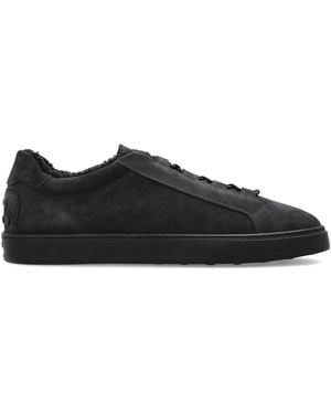 Tod's Suede Sports Shoes - Black