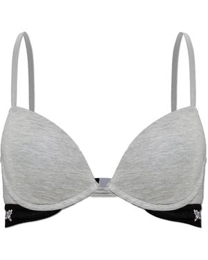 Palm Angels 'Push-Up' Bra - Grey