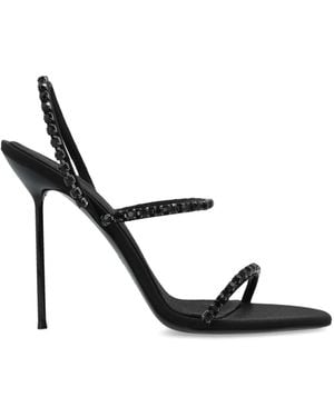 Paris Texas Heeled Sandals 'Lidia' - Black