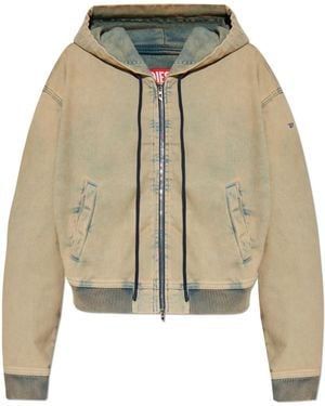 DIESEL Sweatshirt 'De-Giri-Crop' - Natural