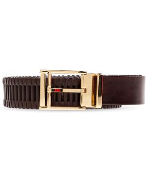 Ferragamo Leather Belt - Brown