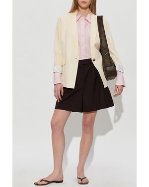 Rag & Bone Loose-Fit Blazer - Natural