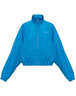 Nike Jacket With Logo - Blue