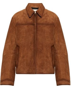 Zadig & Voltaire 'Loumy' Leather Jacket - Brown