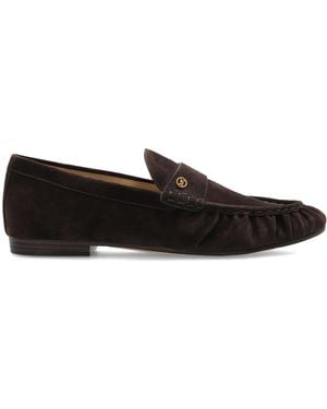 MICHAEL Michael Kors 'Jennings' Suede Loafers - Black