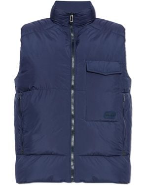 Paul Smith Vest With Logo - Blue