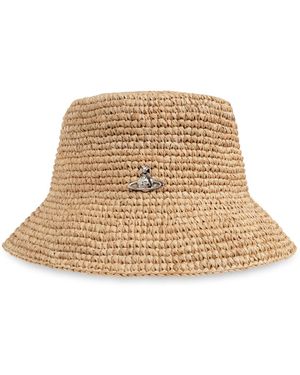 Vivienne Westwood Straw Hat - Natural
