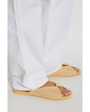 Loewe "Pabble Soft" Slides - Natural