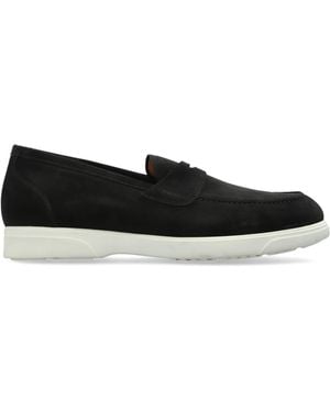 Kiton Suede 'Loafers' Shoes - Black