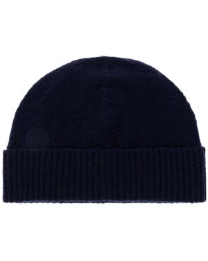 Jil Sander Wool Beanie - Blue