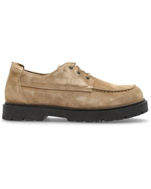 Birkenstock Highwood Moc Lace Low Shoes - Brown