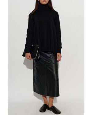 TOTEME Wool Turtleneck - Black