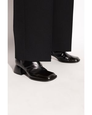 NODALETO Heeled Ankle Boots - Black