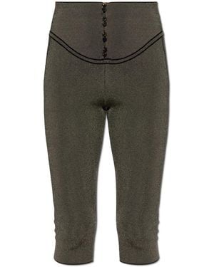 Jacquemus 'Serra' Leggings - Green