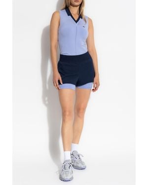 Lacoste Sleeveless Polo - Blue