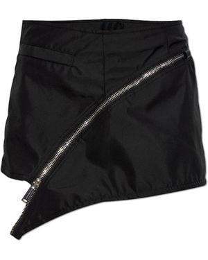 DSquared² Short Asymmetrical Skirt - Black